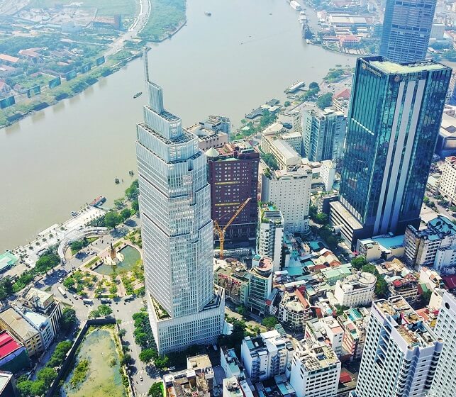 Tòa nhà Vietcombank Tower - văn phòng ảo Hồ Chí Minh