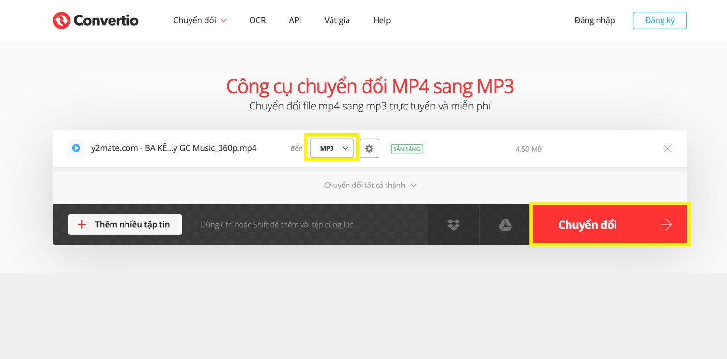 chuyển video tiktok sang mp3