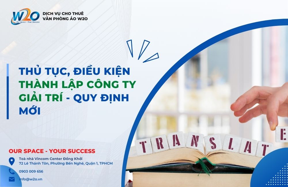 thành lập công ty giải trí